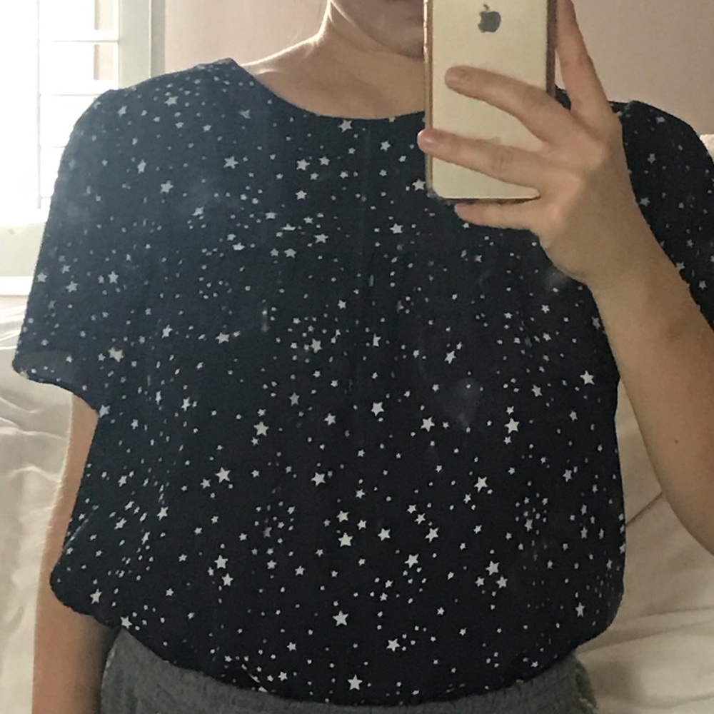 ZARA ⭐️ Dreamy Chiffon cutout blouse ⭐️